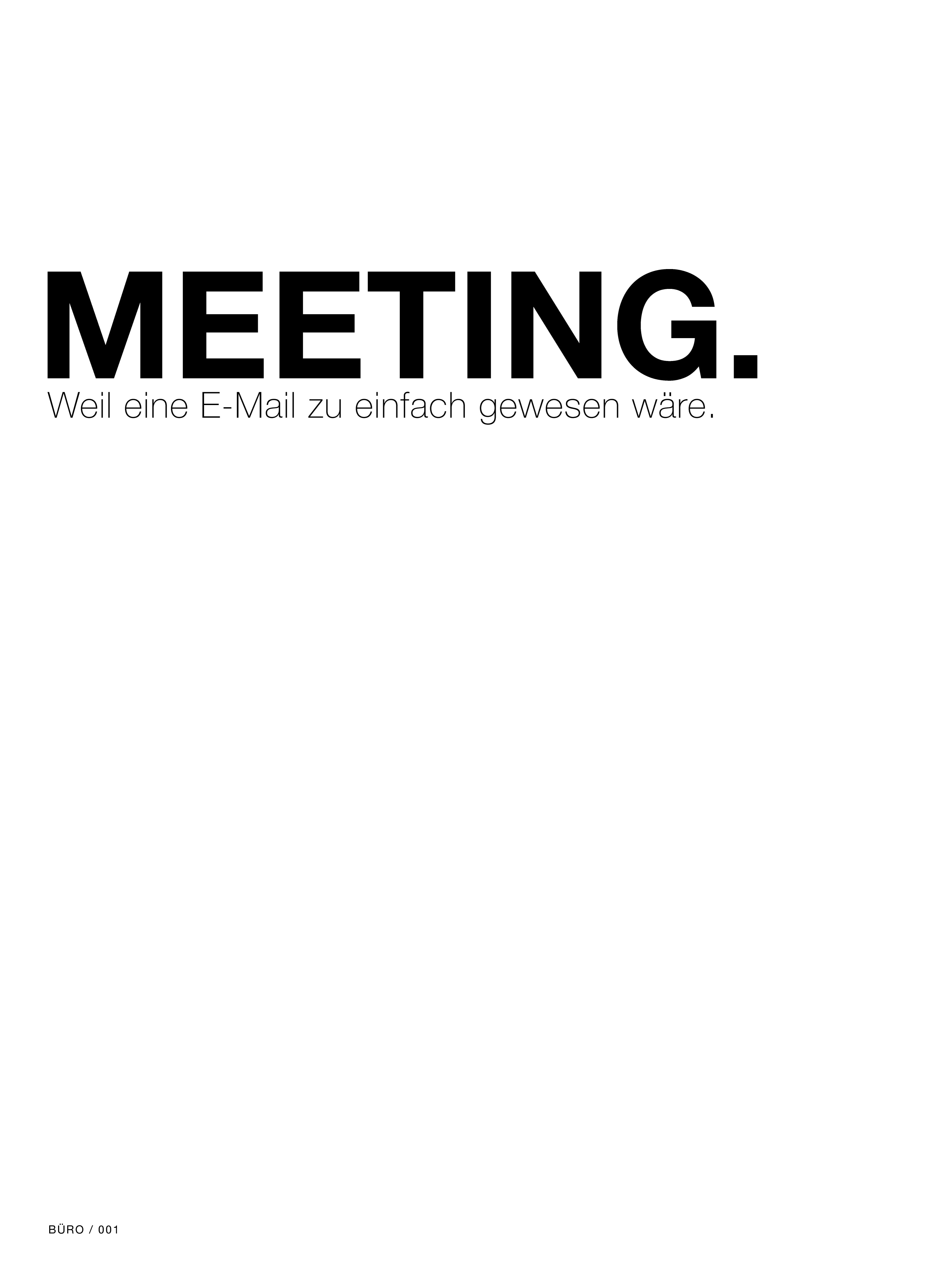 Büro Meeting