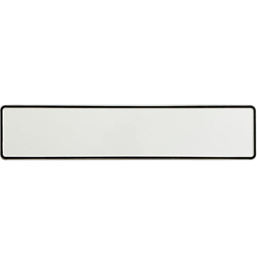 KFZ-Kennzeichen Set Blanko neutral ohne Aufdruck - MADYES - Hochzeitsdeko Manufaktur