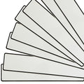 2x KFZ-Kennzeichen Blanko 520x110 mm – Aluminium DIY-Set - MADYES