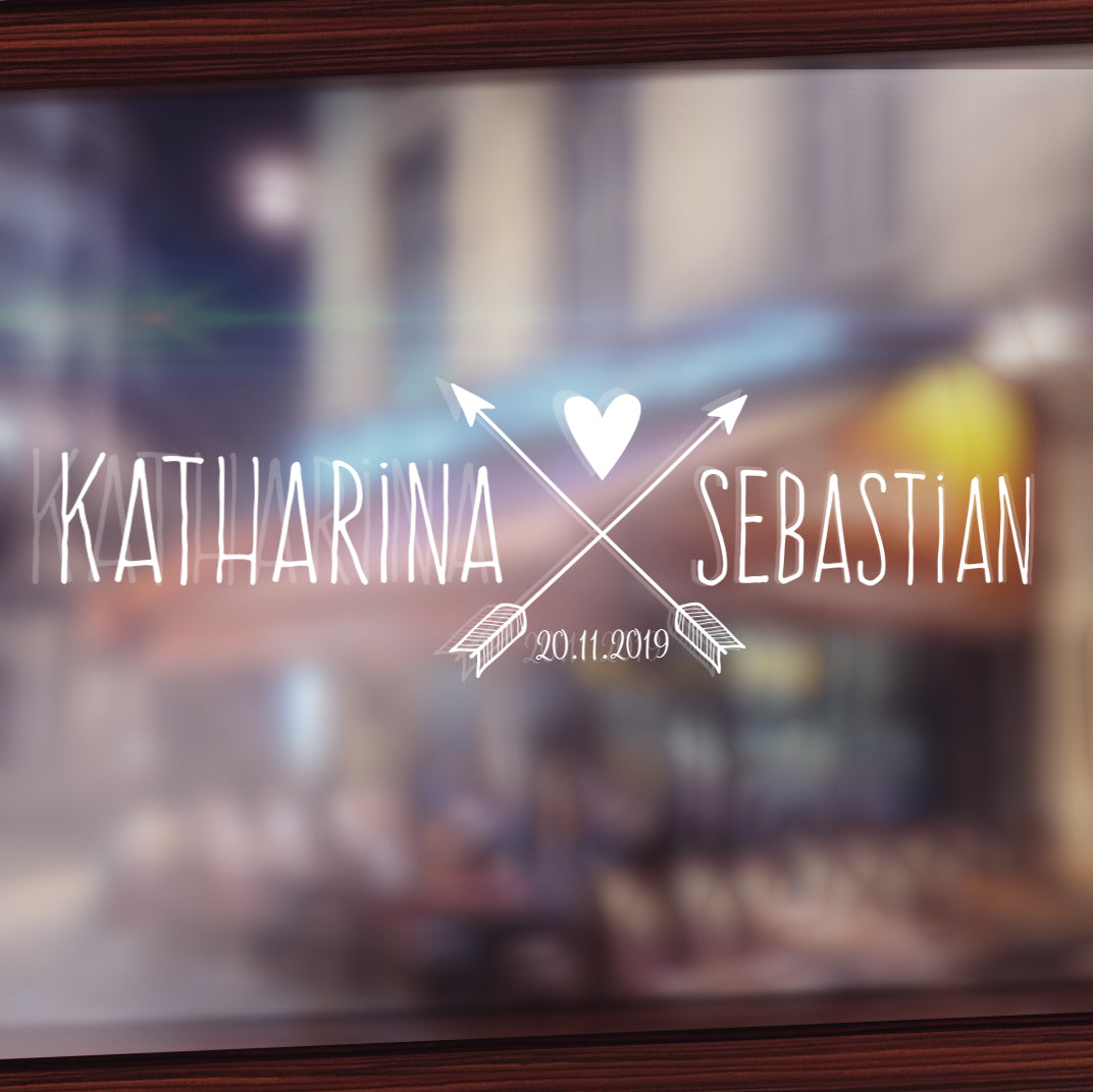 Aufkleber Hochzeit – Liebevoller Deko Sticker für den großen Tag - MADYES - Hochzeitsdeko Manufaktur