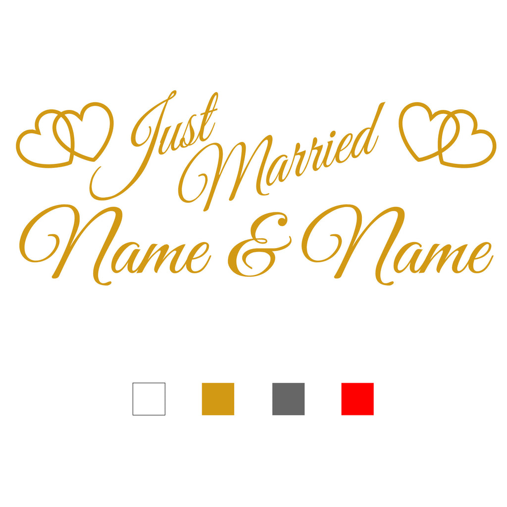 Hochzeitsaufkleber – Romantischer Sticker für Hochzeit & Feier - MADYES - Hochzeitsdeko Manufaktur