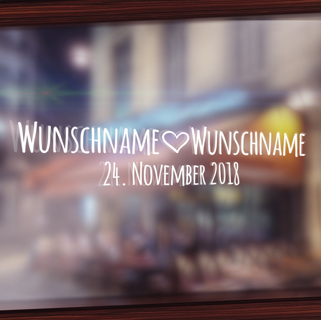 Hochzeit Sticker – Vielseitige Deko Aufkleber für Hochzeitsdeko - MADYES - Hochzeitsdeko Manufaktur