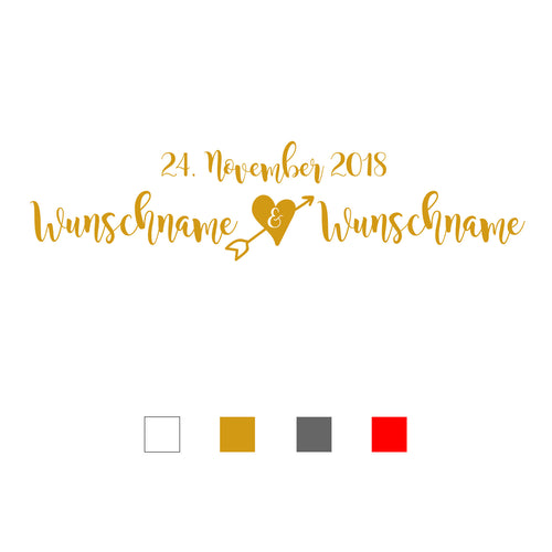 Aufkleber zur Hochzeit – Stilvoller Sticker für DIY & Dekoration - MADYES - Hochzeitsdeko Manufaktur