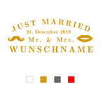 Deko Sticker Hochzeit – Romantische Aufkleber für besondere Momente - MADYES - Hochzeitsdeko Manufaktur