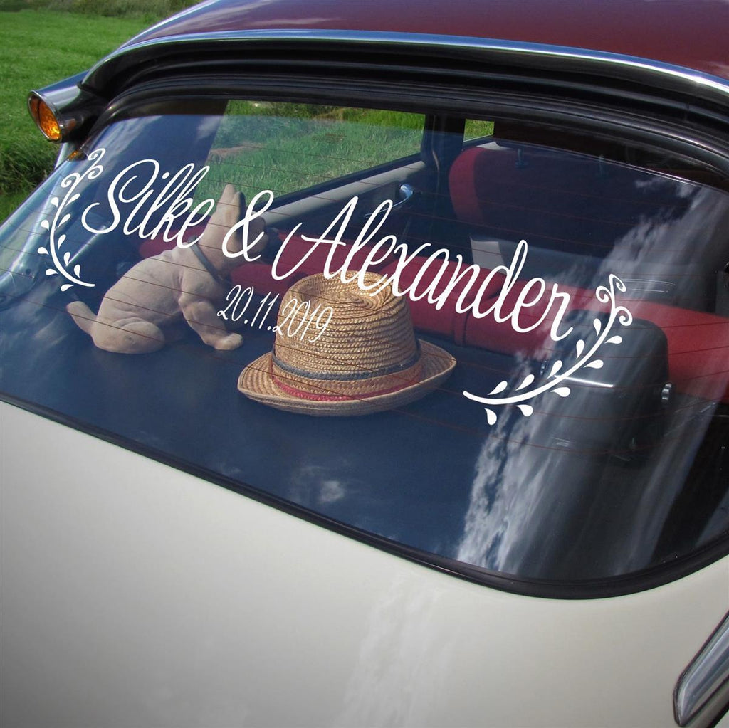 Hochzeitssticker – Eleganter Aufkleber für Hochzeit & Party - MADYES - Hochzeitsdeko Manufaktur