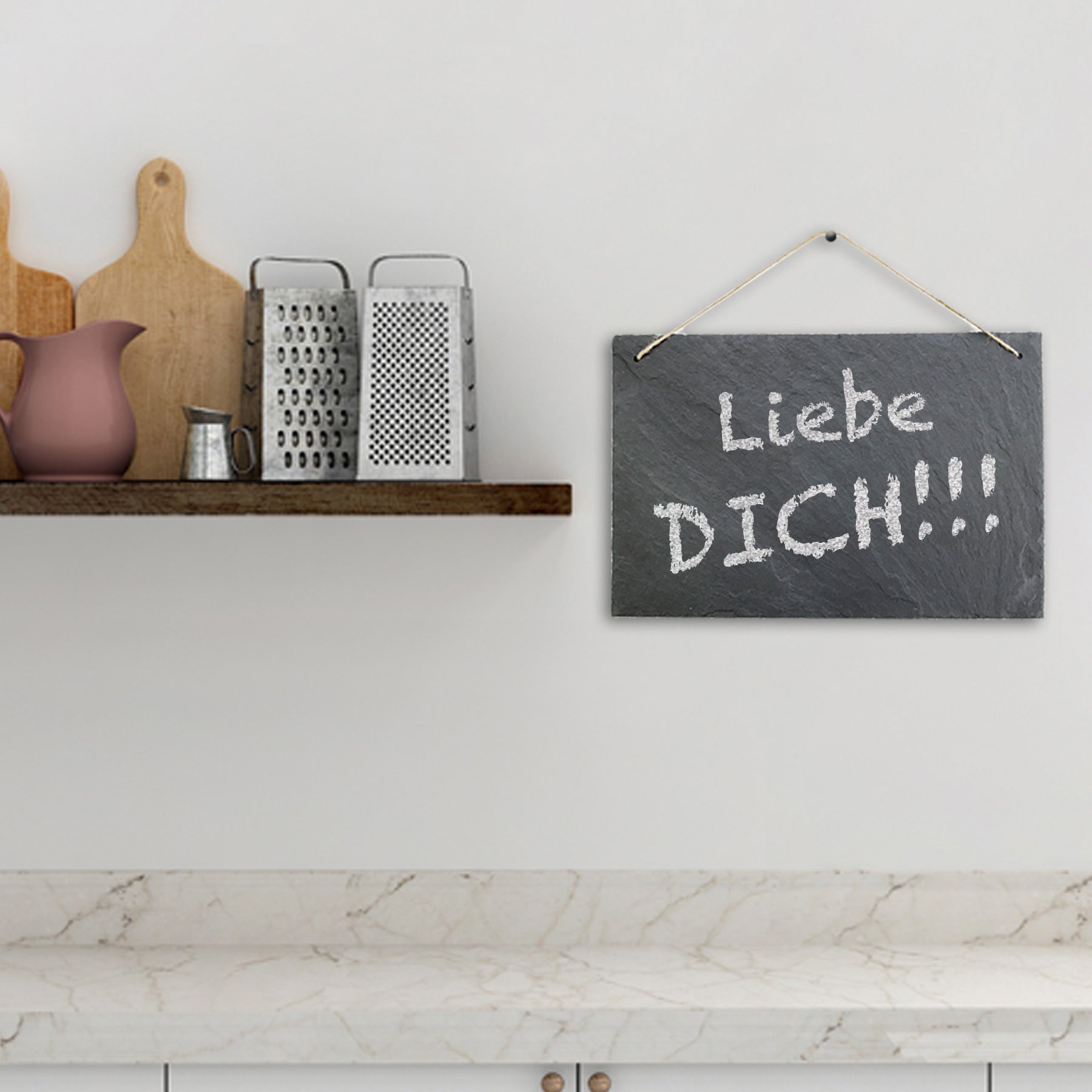 Schiefertafel 30 x 20 cm quer - MADYES - Hochzeitsdeko Manufaktur