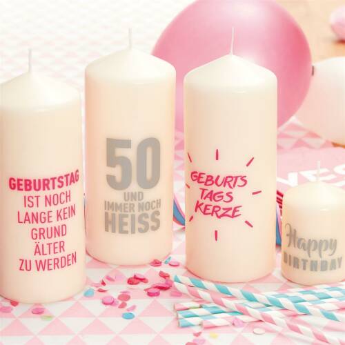  CERCILLINEBIRTHDAY CANDLES     Noble candles,...