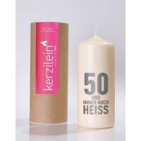 Kerzilein Candle Flame Gray 50 And Still Hot Humper Cup Groß 185 x 78 cm