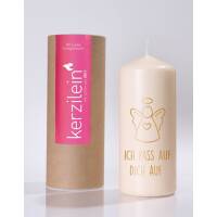 Kerzile Candle Flame Gold Guardian Angel - Ill take care...