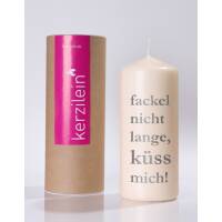 Kerzile Candle Flame Gray Torch Not Long Kiss Me! Humber core large 185 x 78 cm