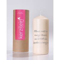 Kerzilein Candle Flame Gray Often a single person is...