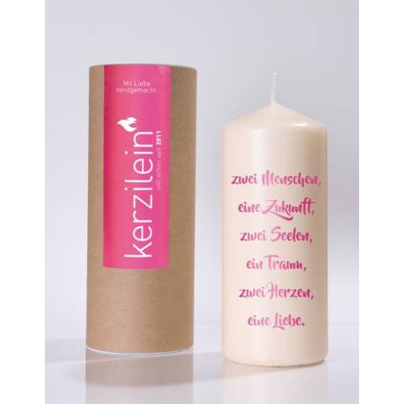 Kerzile Candle Flame Pink Two People A Future Stump Cardulas Big 185 x 78 cm