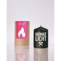 Kerzilein Candle Flemm Black / White Heimatlicht Humber...