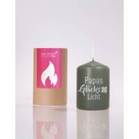 Candle of stupid flemms gray / gray papas lucky light...