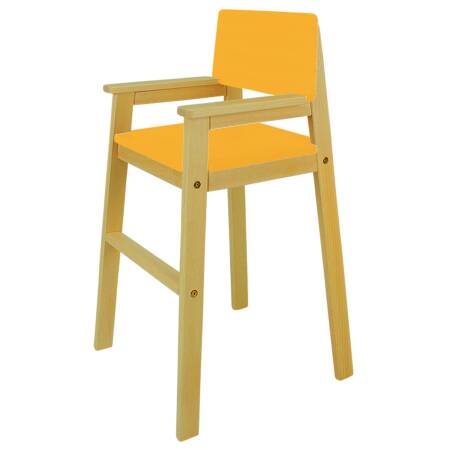 High chair beech nut orange