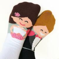 Socks bridal couple / bundle 2 x 41-46