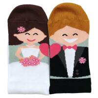 Socke Brautpaar / Bundle 2 x 41-46