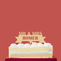 Cake Topper personalisiert Band
