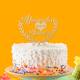 Cake Topper personalisiert Kranz
