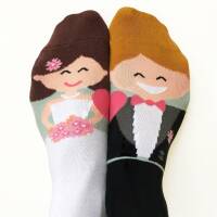 Sock bride and groom 36-40