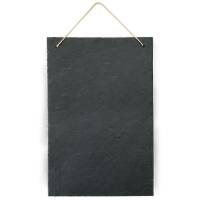 Slate board 30x20cm chalkboard slate for hanging