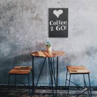 Schiefertafel 30 x 20 cm hoch