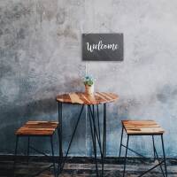 Schiefertafel 30 x 20 cm quer