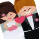 Sock bridal couple / bundle