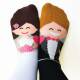 Sock bridal couple / bundle