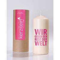 Kerzilein candle flame pink we against the rest of the...