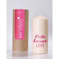 Kerzilein Candle Flame Pink Good Mood Light Human Create...
