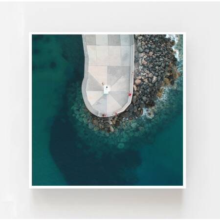 Kreta Griecheland Drohne Fotografie Kunstdruck Luftaufnahme