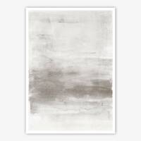 Abstrakte beige Aquarell Kunstdruck skandinavischer Kunstdruck DIN A5 (14,8 x 21 cm)