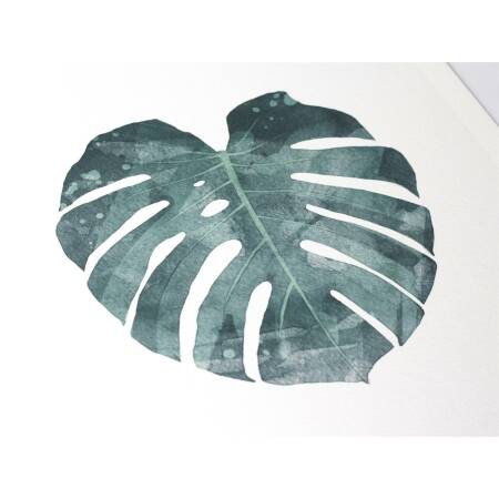 Set von 3 botanischen Kunstdrucken Blätter skandinavische Wandkunst Drucke A3 (29,7 x 42 cm)